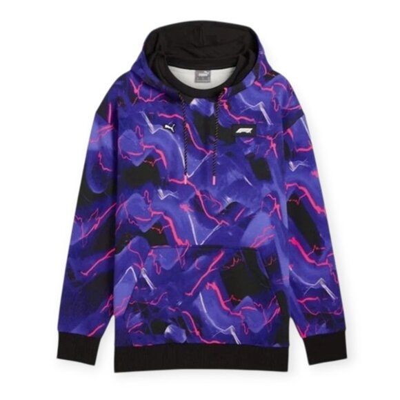 Puma F1 Neon Energy Graphic Hoodie - Picture 1 of 8
